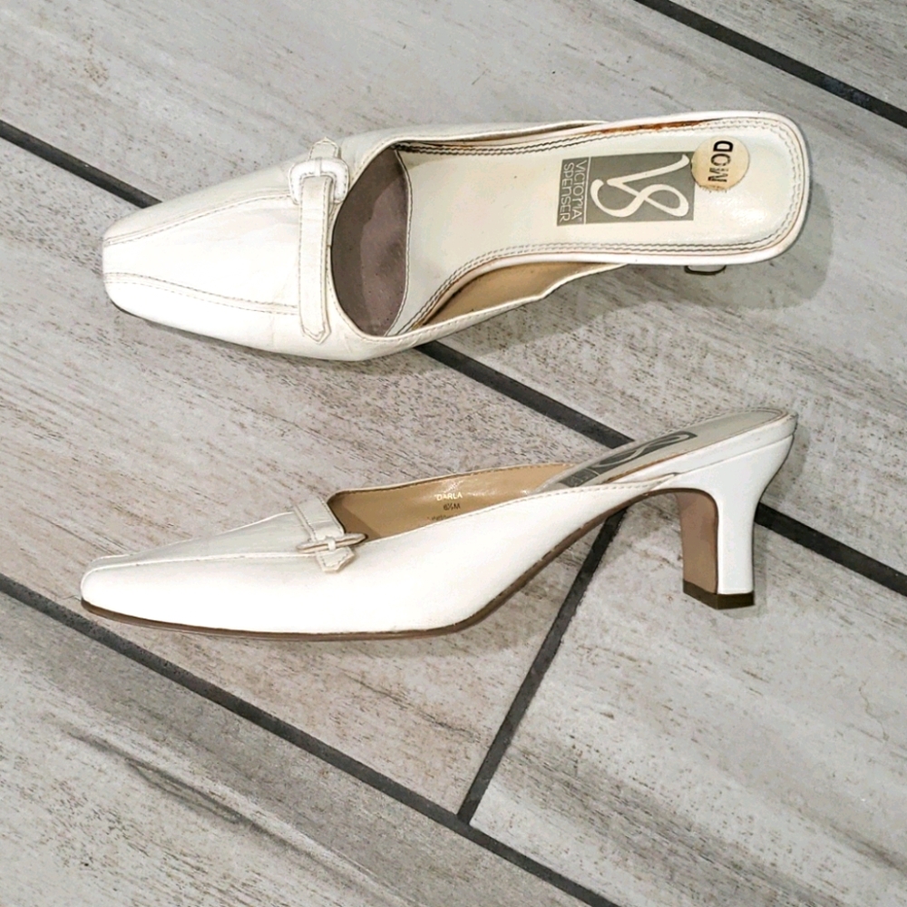 Vintage Mules, flat slip on dress/casual/business